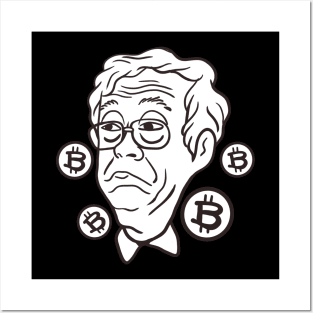 Satoshi - bitcoin fun Posters and Art